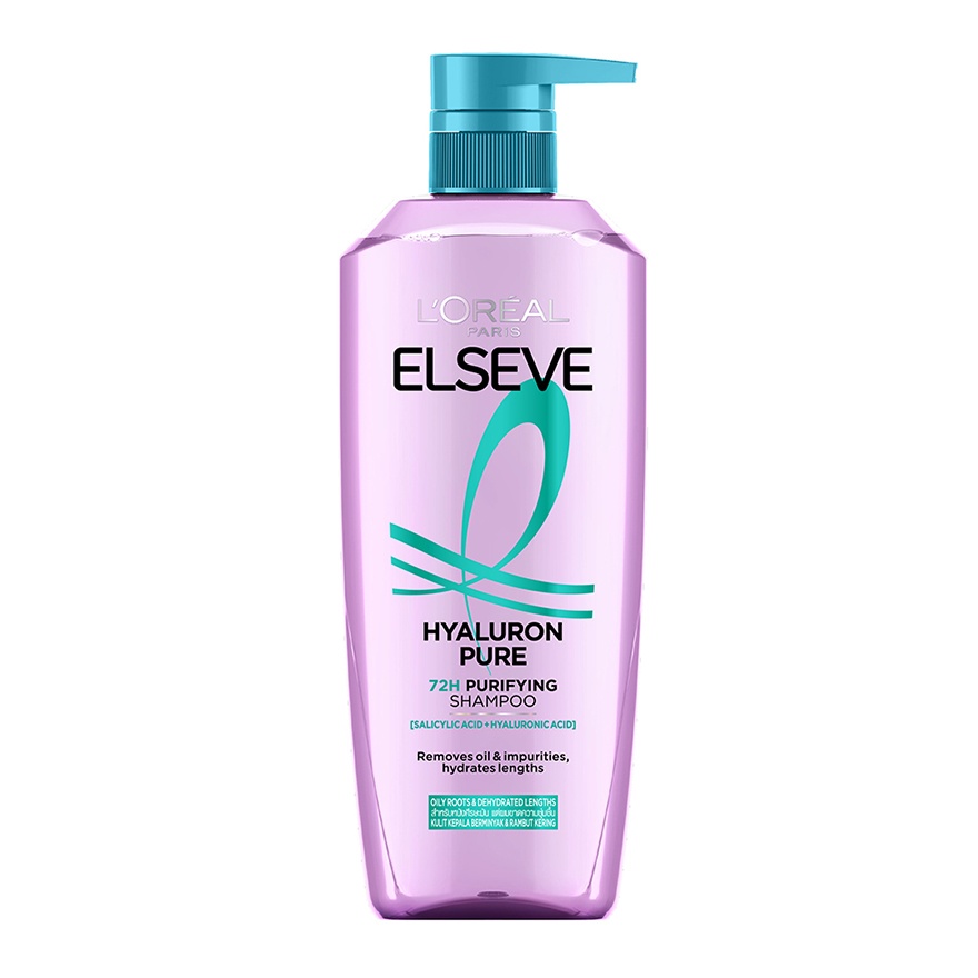 Loreal Elseve Shampoo/Conditioner - Hyaluron Pure Purifying Shampoo 620ml